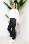 1597 ZR BOYFİT, MUM KAPLAMA JEAN PANTOLON