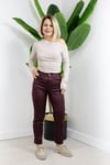 1597 ZR BOYFİT, MUM KAPLAMA JEAN PANTOLON