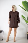 2083 KRUVAZE YAKA, OVERSİZE BLAZER CEKET