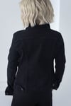 244 BEL OTURTMALI, MİNİ CEP JEAN CEKET