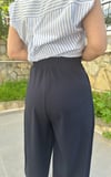 311 ARKA BEL LASTİK ÖN PİLE ŞALVAR PANTOLON