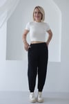 409 MODAL PAÇA LASTİKLİ ŞALVAR PANTOLON