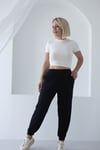 409 MODAL PAÇA LASTİKLİ ŞALVAR PANTOLON