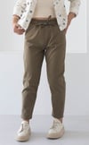 431 MD BEL LASTİKLİ GABARDİN PANTOLON