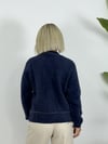 4420 SİMLİ GOLD BİYELİ, CEPLİ, GOLD DÜĞME ANGORA HIRKA