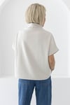 443 NW DİK YAKA, YAKA ÇITÇIT, KISAKOL MODAL SWEAT