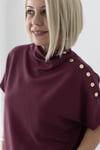 443 NW DİK YAKA, YAKA ÇITÇIT, KISAKOL MODAL SWEAT