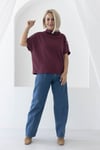 443 NW DİK YAKA, YAKA ÇITÇIT, KISAKOL MODAL SWEAT
