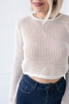 443 SİMLİ FİLE CROP TRİKO