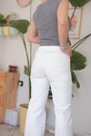 4454 ÖNDEN CEPLİ WİDW LEG PANTOLON