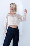 447 DELİKLİ FİLE MERSERİZE CROP