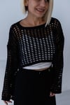 447 DELİKLİ FİLE MERSERİZE CROP