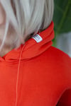 477 GM KAPÜŞONLU, KANGURU CEP, ŞARDONLU SWEATSHİRT