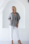 4859 LEOPAR DESEN OVERSİZE GÖMLEK
