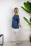499 KAYIK YAKA, BASİC, UZUN KOL, MERSERİZE BLUZ