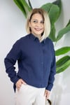 499 PREMİUM UZUN KOL, TEK CEP, MÜSLİN GÖMLEK