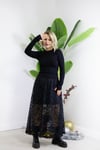 5068 PARMAK GEÇME DETAY, BİS YAKA BLUZ