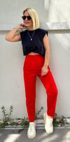 5113 FLATOLU HAVUÇ KESİM ZR PANTOLON