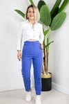 5113 HAVUÇ KESİM FLATOLU BASİC PANTOLON