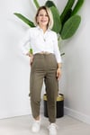 5113 HAVUÇ KESİM FLATOLU BASİC PANTOLON