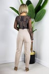 5113 HAVUÇ KESİM FLATOLU BASİC PANTOLON
