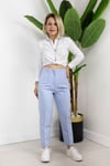5113 HAVUÇ KESİM FLATOLU BASİC PANTOLON