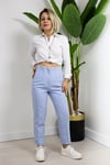 5113 HAVUÇ KESİM FLATOLU BASİC PANTOLON