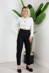 5113 HAVUÇ KESİM FLATOLU BASİC PANTOLON