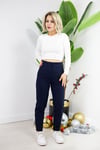 5113 HAVUÇ KESİM FLATOLU BASİC PANTOLON
