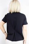 514 BİSİKLET YAKA, ARKA PİLELİ, MODAL TSHİRT