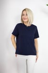 514 BİSİKLET YAKA, ARKA PİLELİ, MODAL TSHİRT