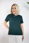 514 BİSİKLET YAKA, ARKA PİLELİ, MODAL TSHİRT