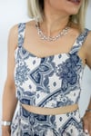 524 ETNİK DESEN, ETEK CROP TAKIM