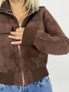 5421 DİK YAKA, FERMUARLI, CEP KAPAKLI, ANGORA HIRKA