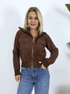 5421 DİK YAKA, FERMUARLI, CEP KAPAKLI, ANGORA HIRKA