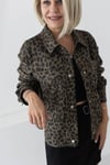 5485 ÇITÇITLI, ÖN CEPLİ, LEOPAR, GÖMLEK CEKET