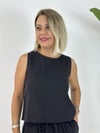 566 MD KOLSUZ BLUZLU, KETEN,  ŞORTLU TAKIM
