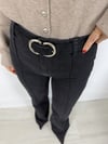 5678 KEMERLİ, ÇİMALI, WİDE LEG JEAN