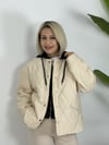 5841 KAPÜŞONLU SWEAT GARNİLİ KAPİTONE MONT