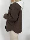 5841 KAPÜŞONLU SWEAT GARNİLİ KAPİTONE MONT
