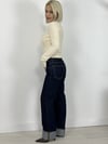 594 MNG PAÇA KATLI, KONTRAST DİKİŞ, STRAİGHT FİT JEAN