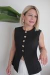 6067 BİS YAKA ÜÇGEN BEL YELEK
