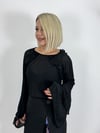 621 SIRT BAĞCIKLI, İSPANYOL KOL, ŞİFON BLUZ