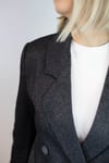 6217 DİYAGONEL DOKU, 4 DÜĞME BLAZER CEKET