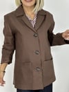 6291 İRİ CEP, SÜET BLAZER CEKET