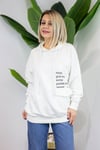 6370 KAPÜŞONLU, KANGURU CEP, BASKILI, 2 İPLİK SWEAT