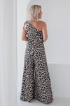 6434 LEOPAR TEK OMUZ DRAPELİ TULUM