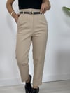 6546 KEMERLİ, FLATOLU, HAVUÇ KESİM PANTOLON