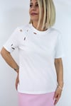 6801 TEK OMUZ DELİKLİ-NAKIŞLI TSHİRT