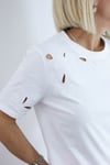 6801 TEK OMUZ DELİKLİ-NAKIŞLI TSHİRT